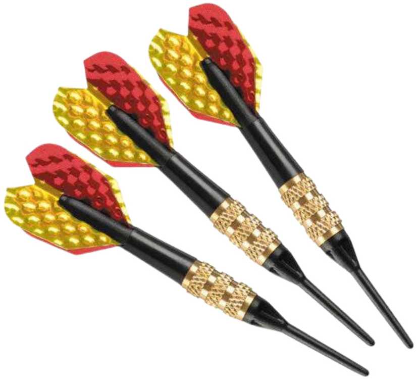 Mini smigiai Harrows MINI smigiai žalvariniai Softip