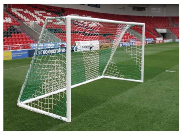 Jaunimo futbolo tinklelis Domeks 5 m x 2 m PE 2.5 spalvotas