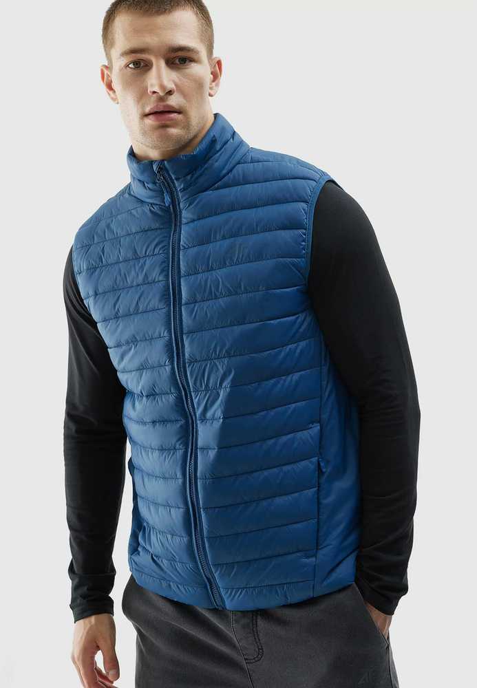 Kamizelka vyriška 4F M062 denim 4FAW23TVESM062 32S L
