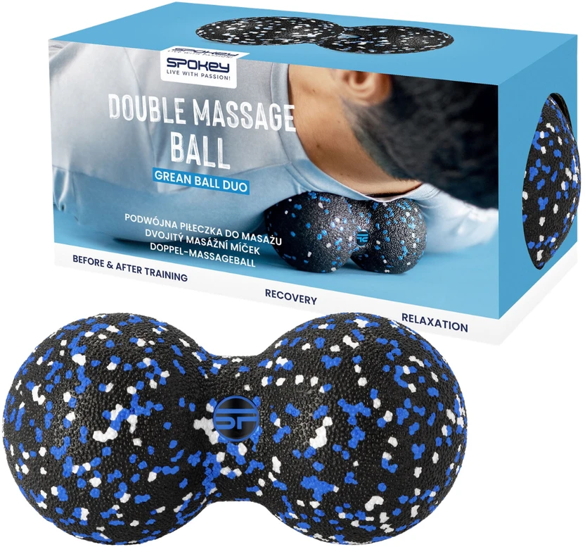 Dvigubas masažinis kamuolys "Spokey GREAN BALL DUO