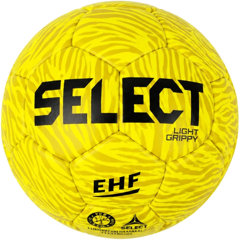 Select Pasirinkite HB Light Grippy v26 Official EHF rankinio kamuolį, geltonas, 230020 (0)