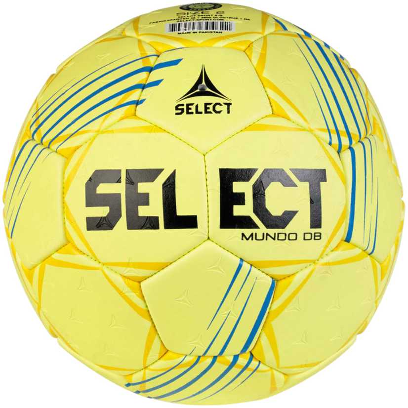 Kamuolys ręczna Select Mundo Liliput 1 v24 geltona 13494 (1)