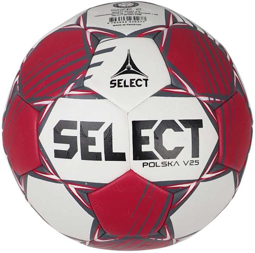 Kamuolys ręczna Select Polska v25 balta ir-raudona 13509 (0)