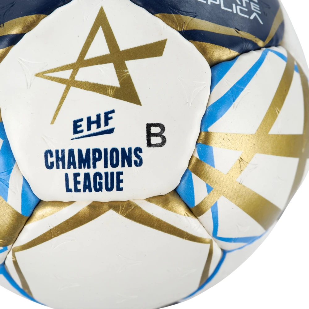 Kamuolys ręczna Select Ultimate Champions League Replica 3 v25 Official EHF II garunek balta ir-granatowo-auksinė 13519/270061 (3)