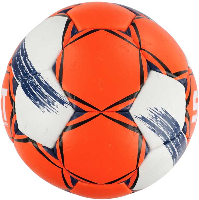 Kamuolys ręczna Select Ultimate European League 2 v24 EHF oranžinė-balta 13326 (2)