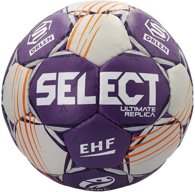 Kamuolys ręczna Select Ultimate Orlen Superliga 3 EHF Replica violetinė-pilka 13473 (3)