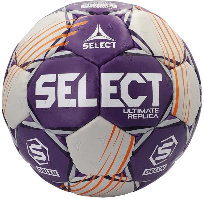 Kamuolys ręczna Select Ultimate Orlen Superliga 1 EHF Replica violetinė-pilka 13473 (1)