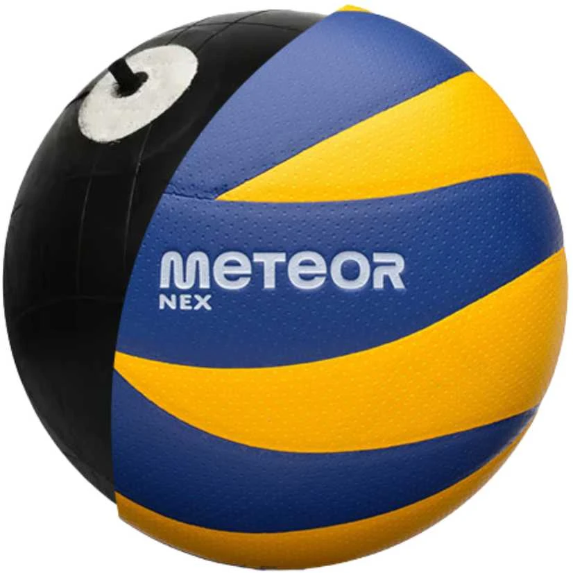 Tinklinio kamuolys Meteor Nex geltonas/mėlynas