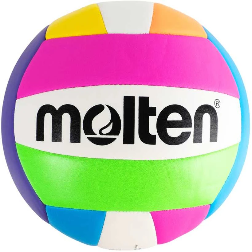 Tinklinio kamuolys beach leisure MOLTEN MS500-NEON sint. oda 5d.