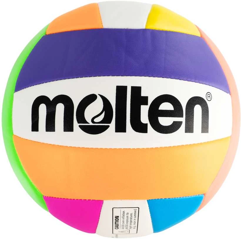 Tinklinio kamuolys beach leisure MOLTEN MS500-NEON sint. oda 5d.