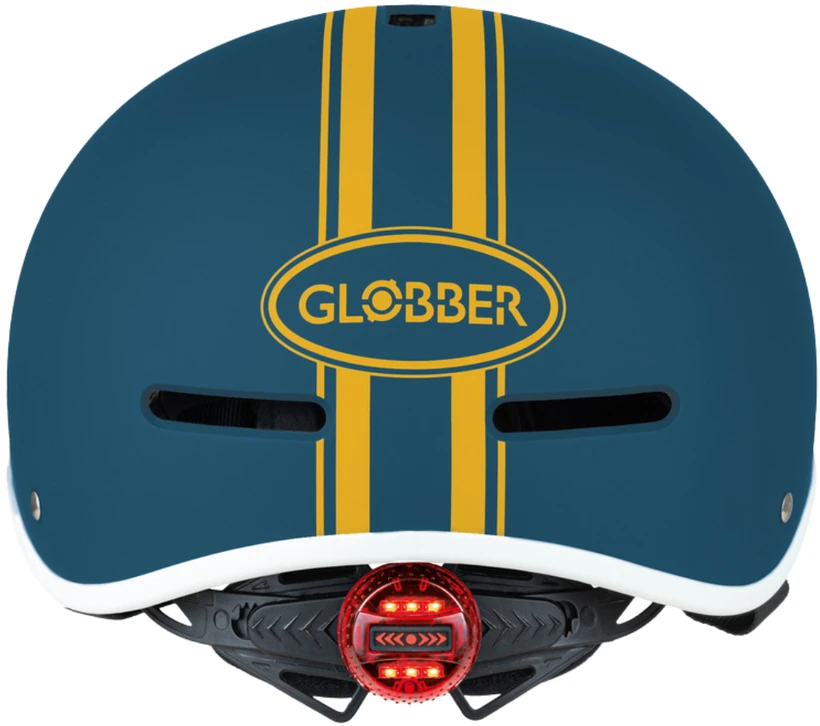 Kask SMJ Globber Ultimum 601-301 roz.S/M 51-55 cm mėlyna