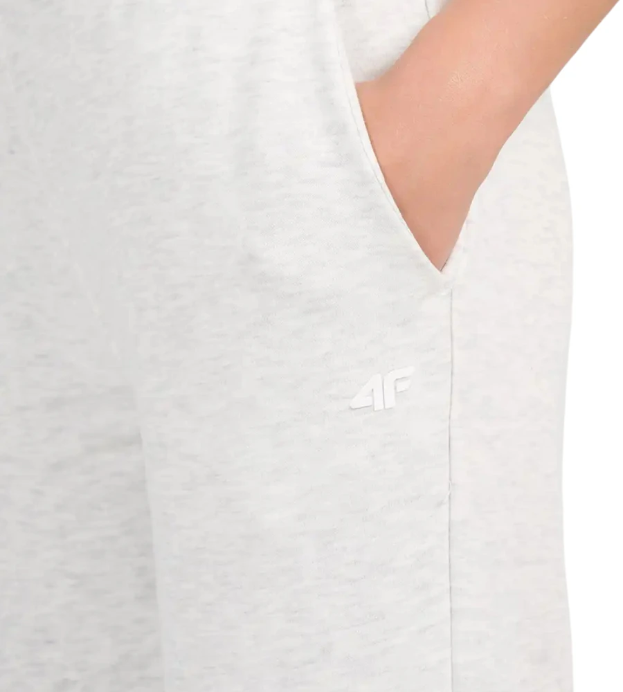 Kelnės moterims 4F CAS F1789 chłodny šviesiai pilkas melanžas 4FWMM00TTROF1789 27M (2XL)
