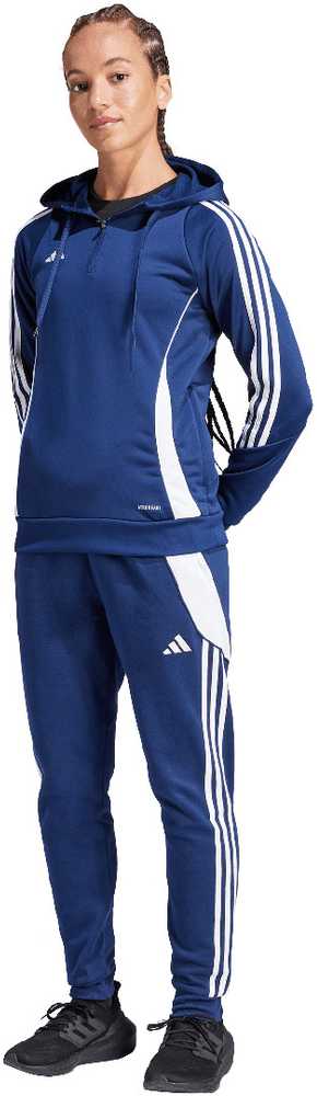 ADD Kelnės moterims adidas Tiro 24 Sweat tamsiai mėlyna IS1010 S