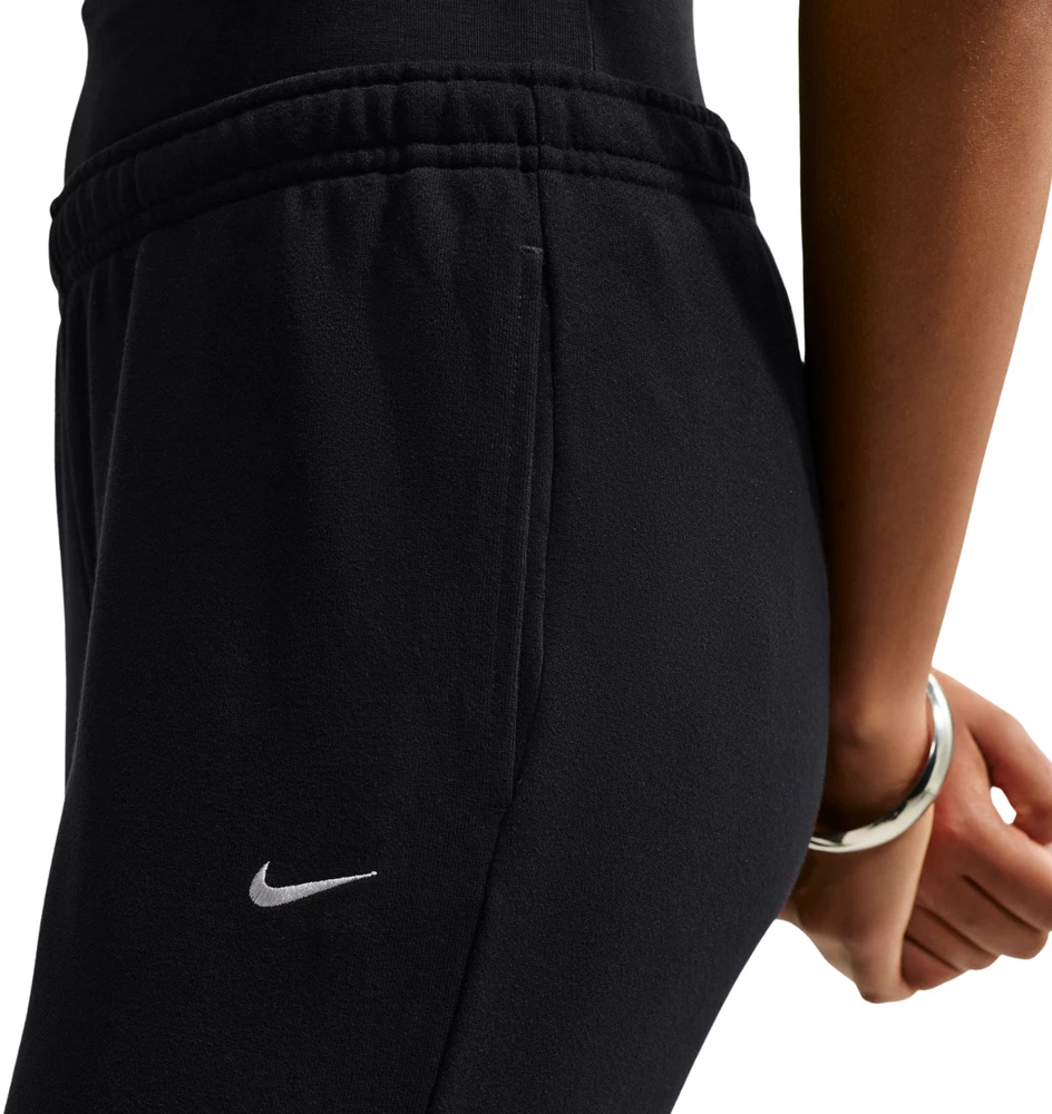 Nike Studio Fleece lengvos moteriškos kelnės juodos IM8104 001 (XL)