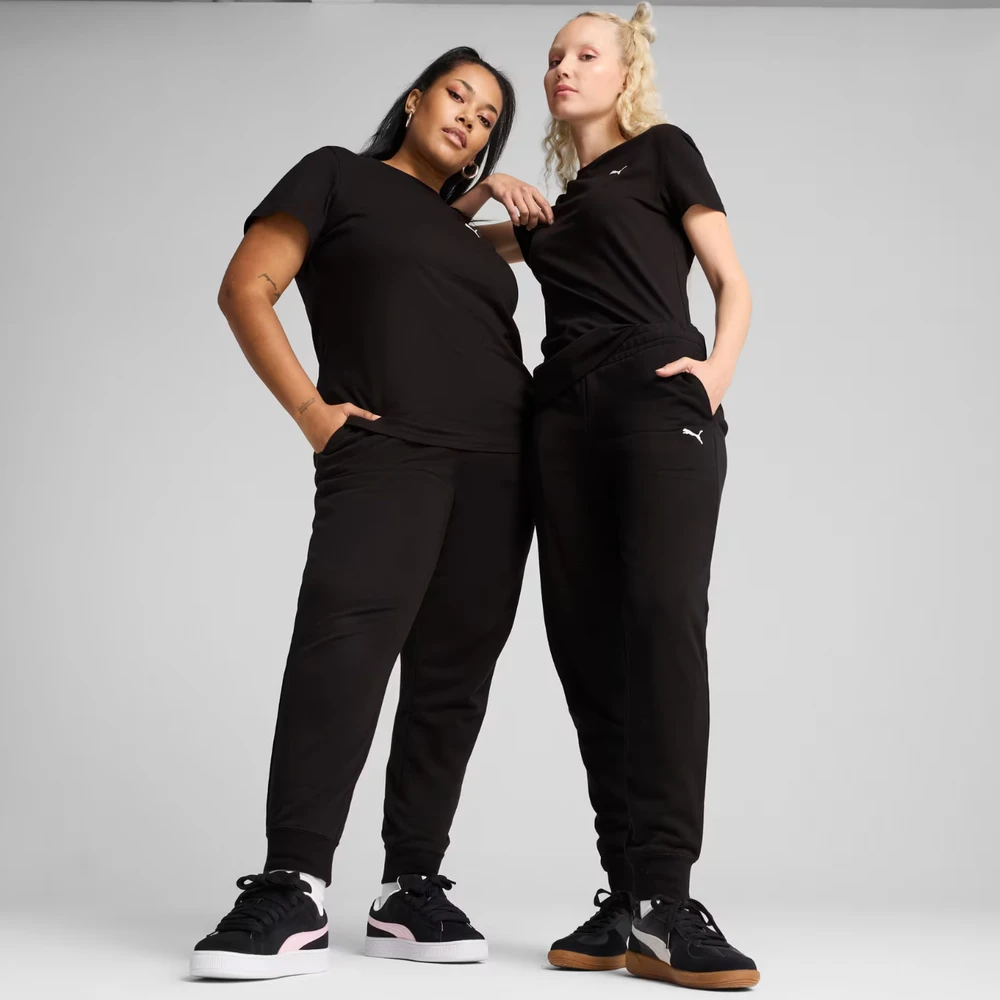 Kelnės moterims Puma ESS Sweatpants TR juoda 683284 01 (L)