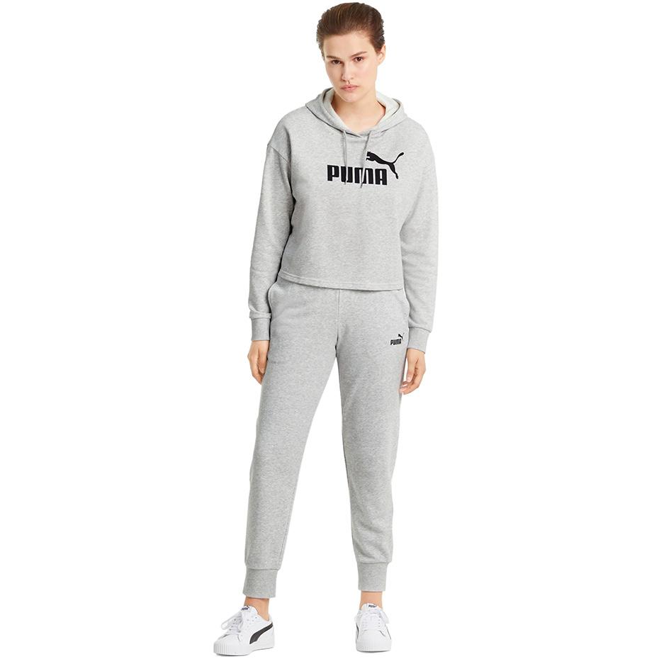 Moteriškos kelnės Puma ESS Sweatpants TR pilkos spalvos 586842 04 (L)