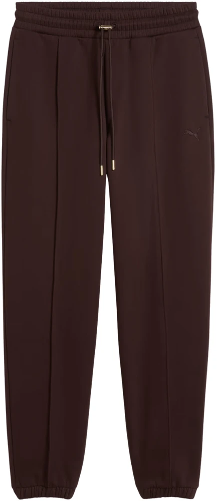 Kelnės moterims Puma Her Comfort Pants Fl ciemnobrązowe 694032 33 (L)