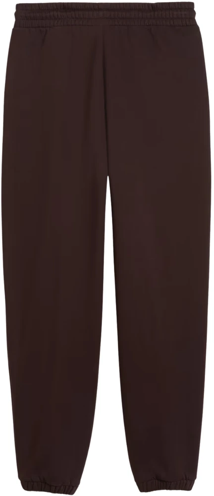Kelnės moterims Puma Her Comfort Pants Fl ciemnobrązowe 694032 33 (L)