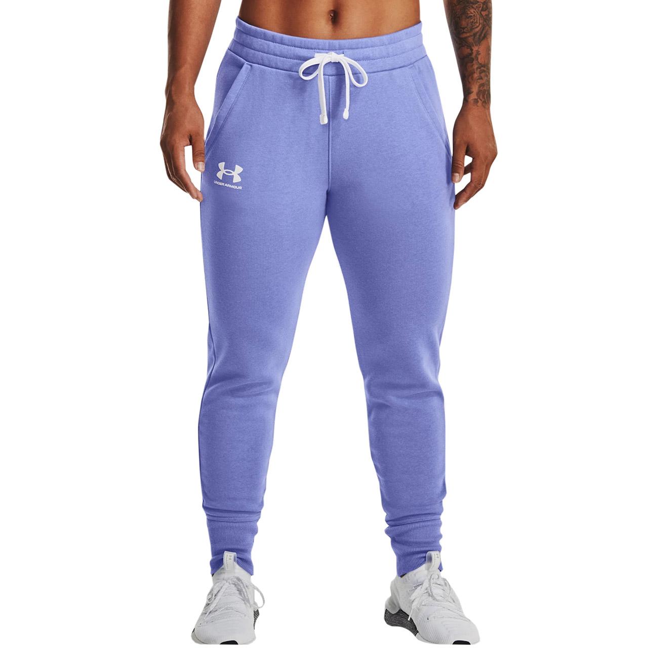 UAR Kelnės moterims Under Armour Rival Fleece violetinė 1356416 495 M