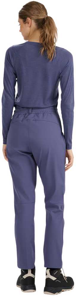 Moteriškos žygio kelnės iš softshell audinio 4F, džinso spalvos
