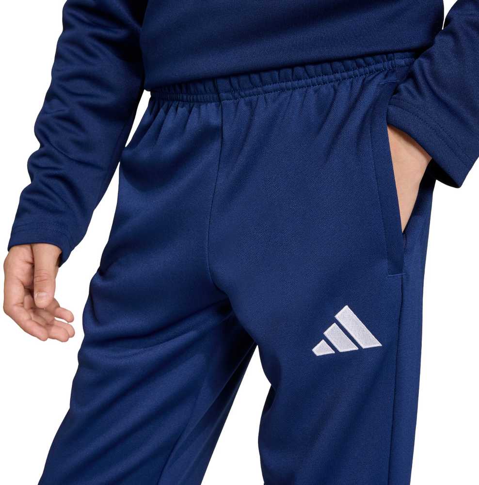 Vaikiškos treninginės kelnės adidas Entrada 26, tamsiai mėlynos