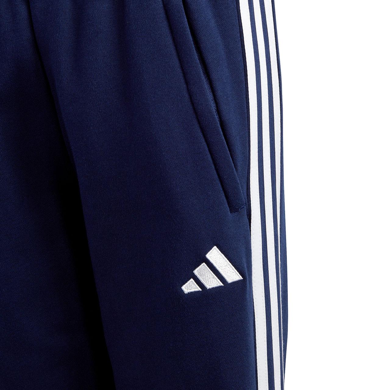 Vaikiškos kelnės Adidas Tiro 23 League Sweat tamsiai mėlynos spalvos HS3615 (152cm)