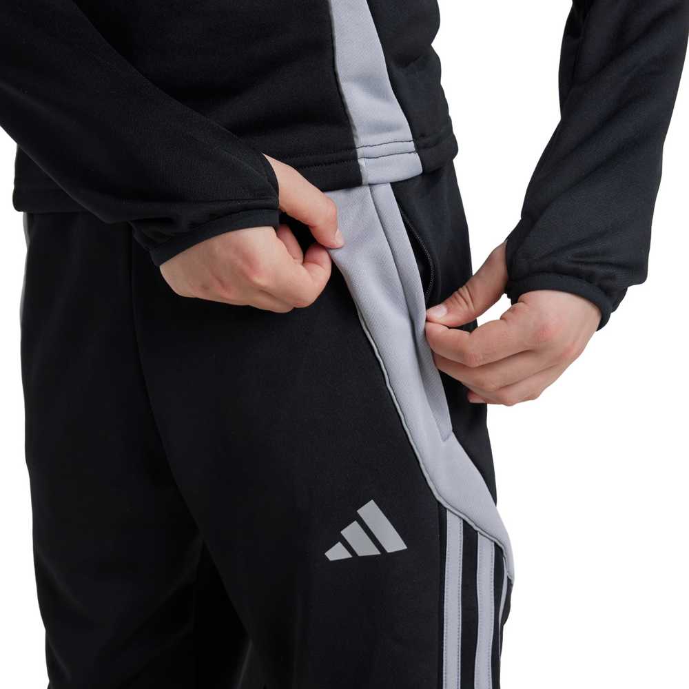Kelnės vaikams adidas Tiro 24 Winterized juoda IM9975 (164cm)