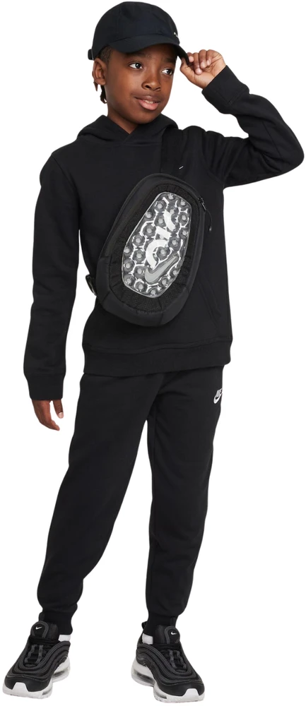 Kelnės vaikams Nike Club Fleece juoda FD3019 010 (S)