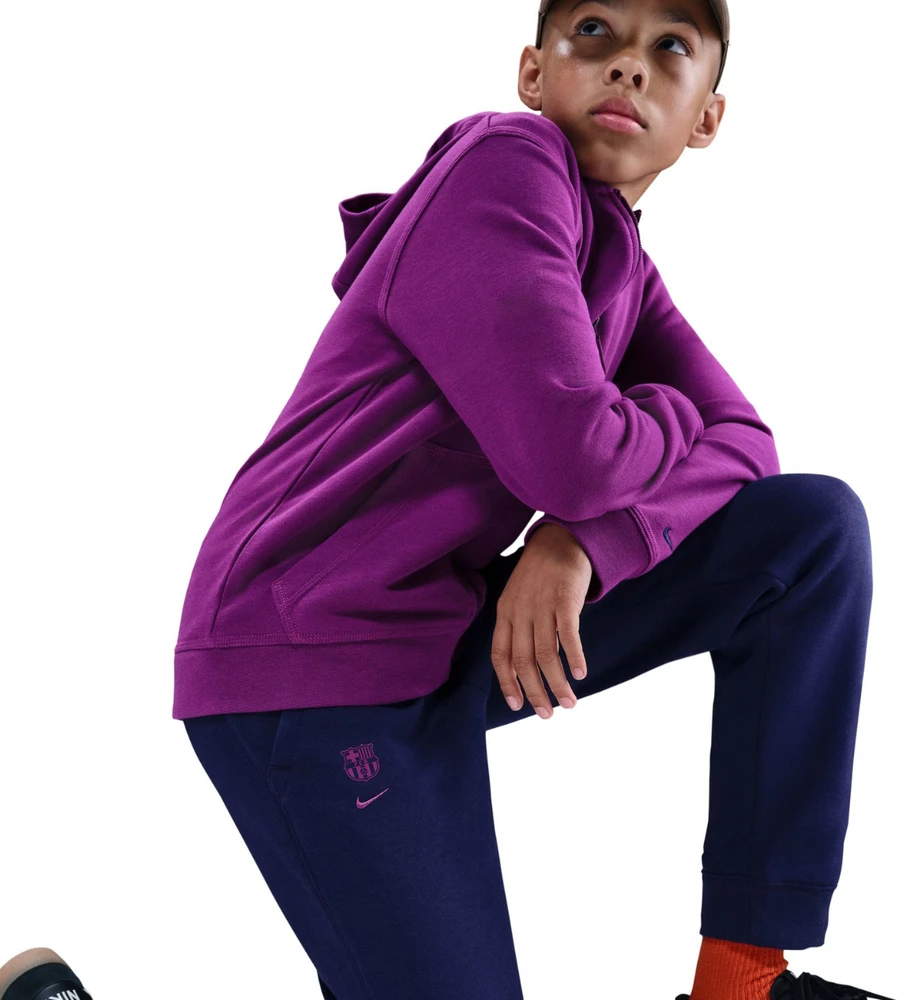 Kelnės vaikams Nike FC Barcelona 25/26 Tech Fleece tamsiai mėlyna HM4108 594 (L)