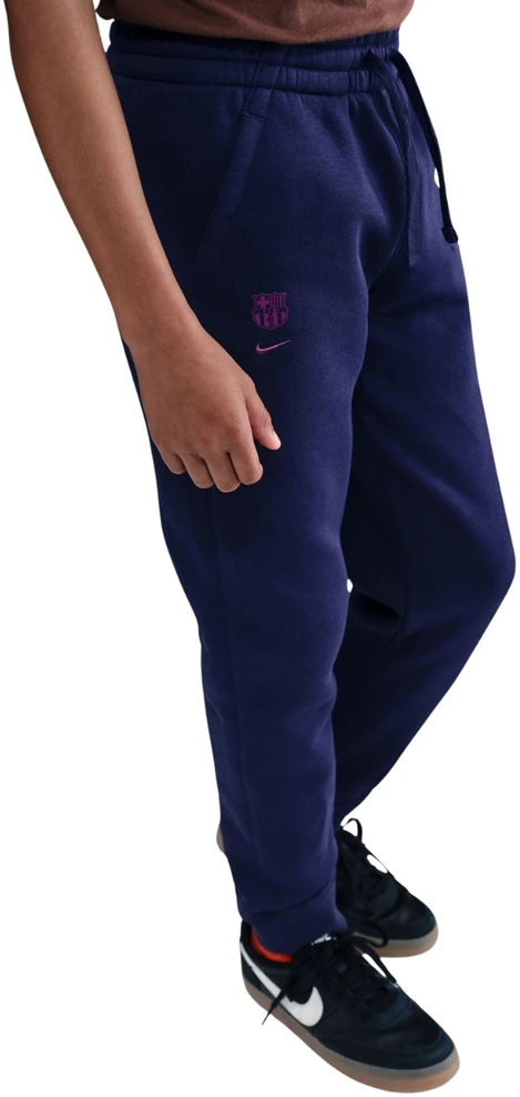 Kelnės vaikams Nike FC Barcelona 25/26 Tech Fleece tamsiai mėlyna HM4108 594 (L)