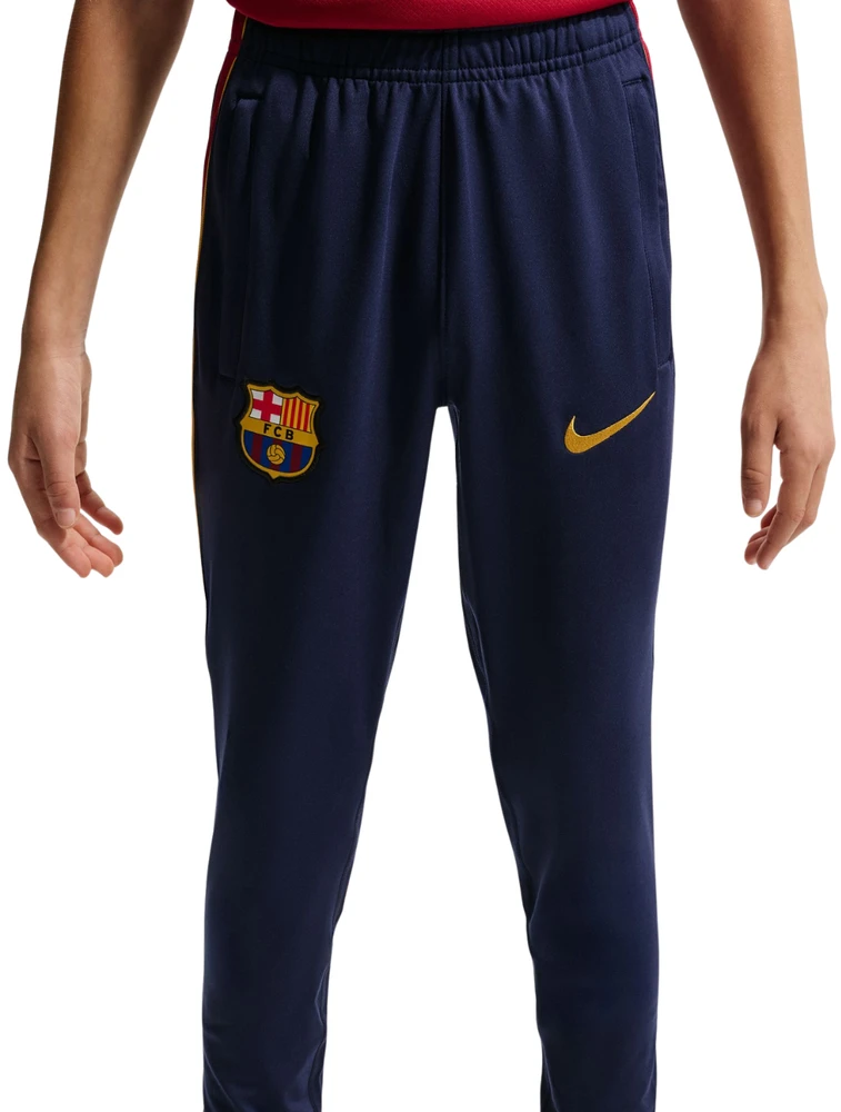 Kelnės vaikams Nike FC Barcelona Strike tamsiai mėlyna II2809 498 (M)