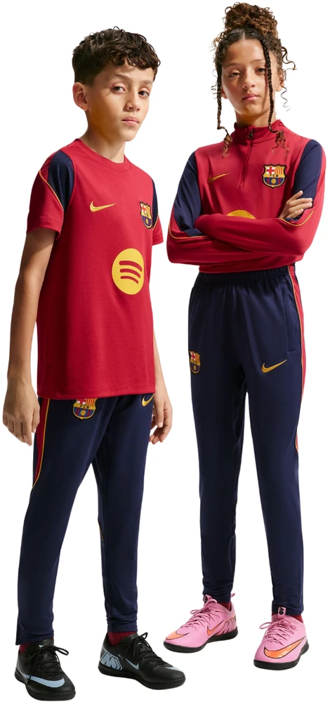 Kelnės vaikams Nike FC Barcelona Strike tamsiai mėlyna II2809 498 (M)