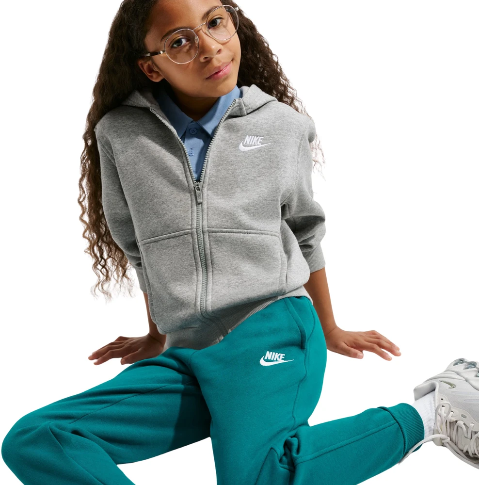 Kelnės vaikams Nike Sportswear Club Fleece žalia FD3008 372 (M)
