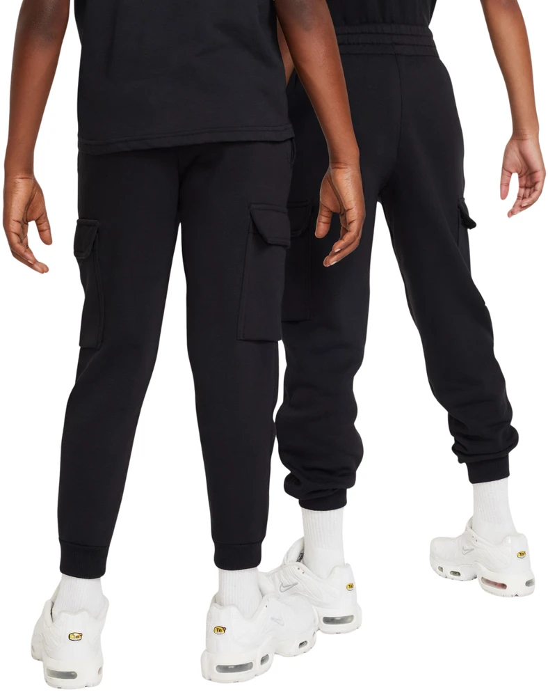 Kelnės vaikams Nike Sportswear Club Fleece juoda FD3012 010 (S)