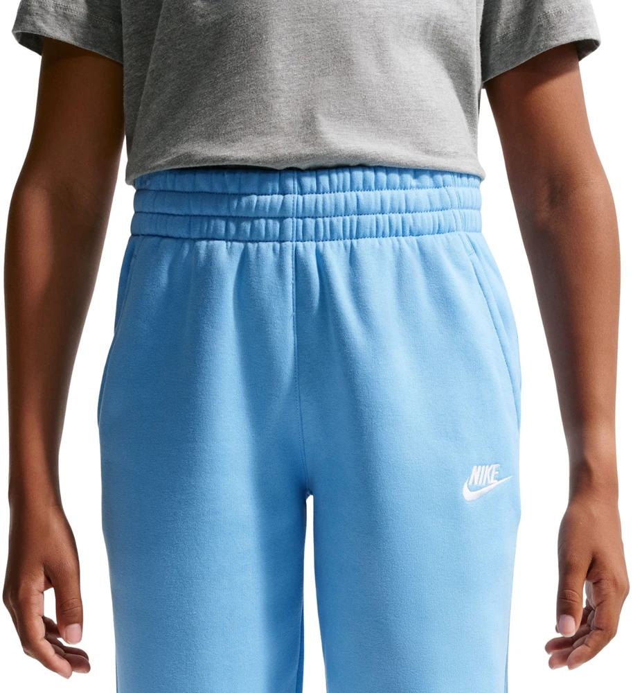 Kelnės vaikams Nike Sportswear Club Fleece jasnoniebieskie FD3008 497 (XS)