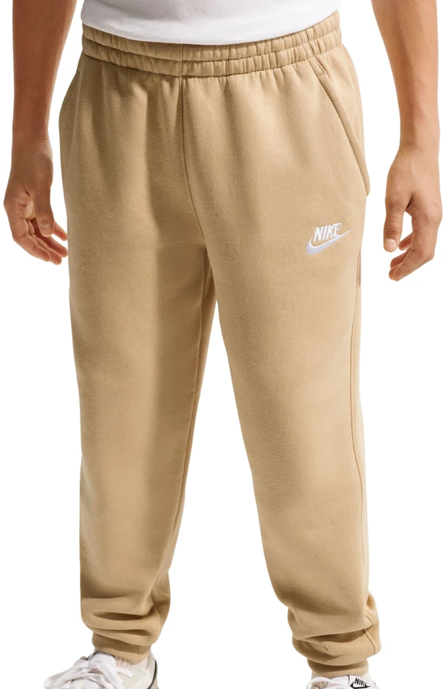 Kelnės vaikams Nike Sportswear Club Fleece smėlio sp. FD3008 286 (S)