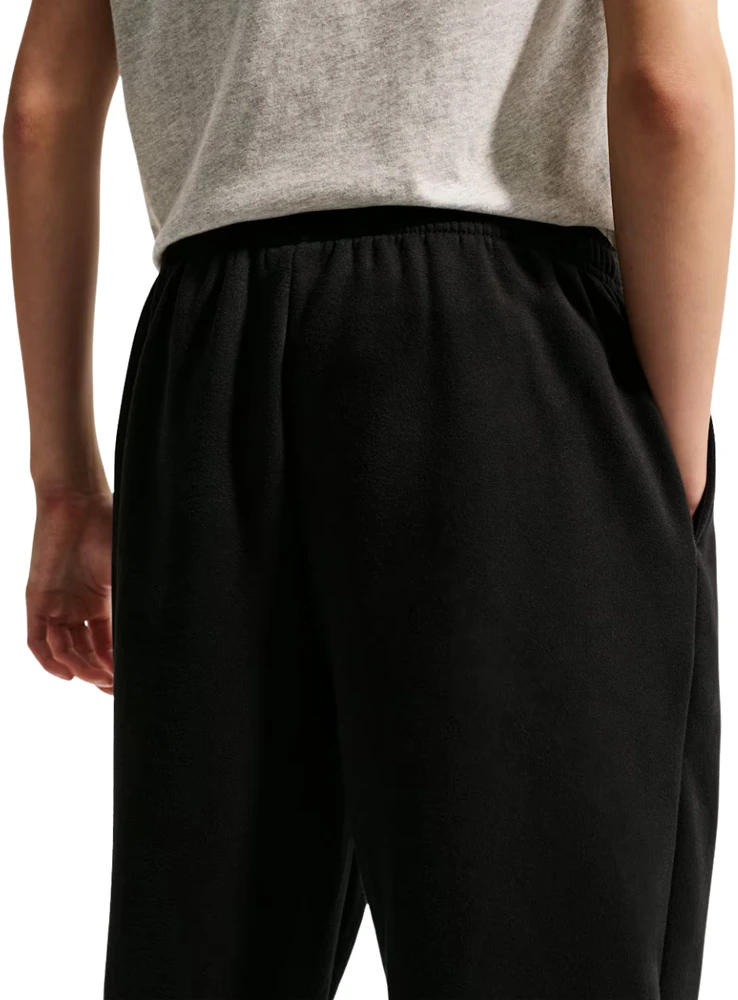 Kelnės vaikams Nike Sportswear Studio Fleece juoda IM4905 010 (L)
