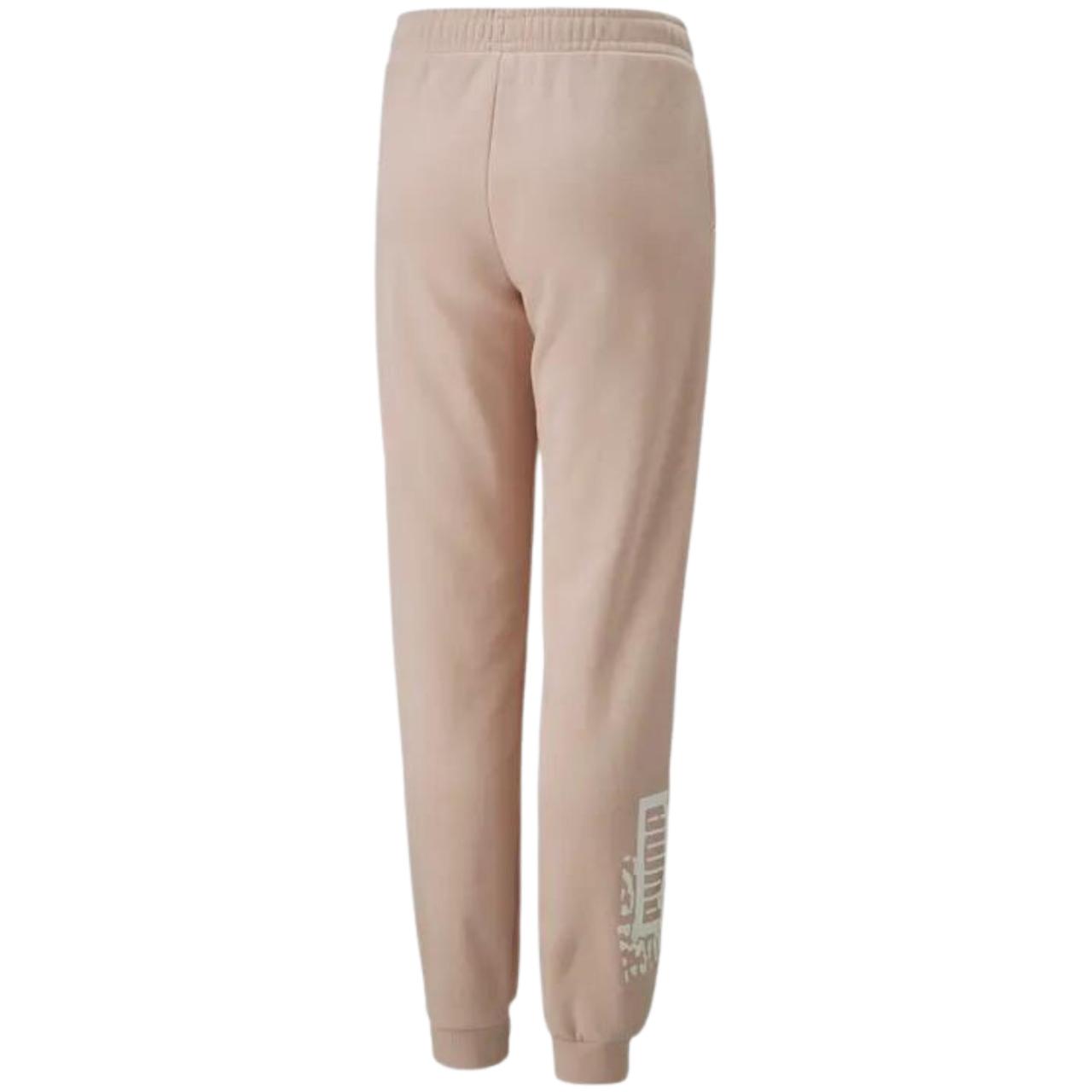 Kelnės vaikams Puma Alpha Sweatpants FL cL G rožinė 670222 47 (164cm)