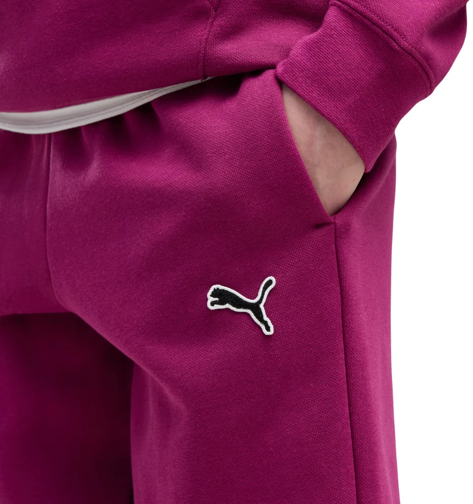 Kelnės vaikams Puma ESS Elevated fuksja 694702 41 (140cm)