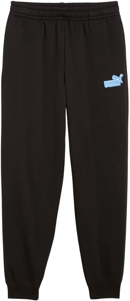 Kelnės vaikams Puma ESS Logo Lab Relaxed juoda 694675 01 (164cm)