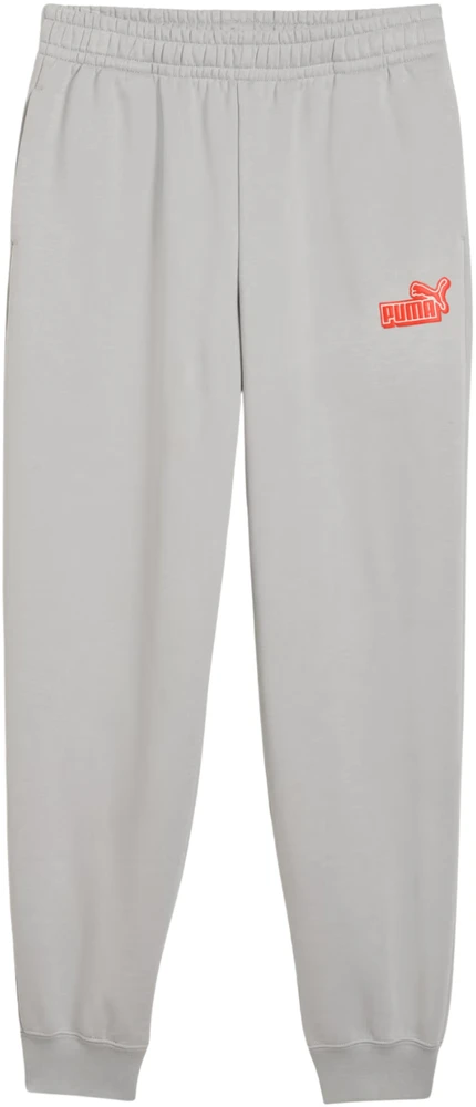 Kelnės vaikams Puma ESS Logo Lab Relaxed pilka 694675 63 (152cm)
