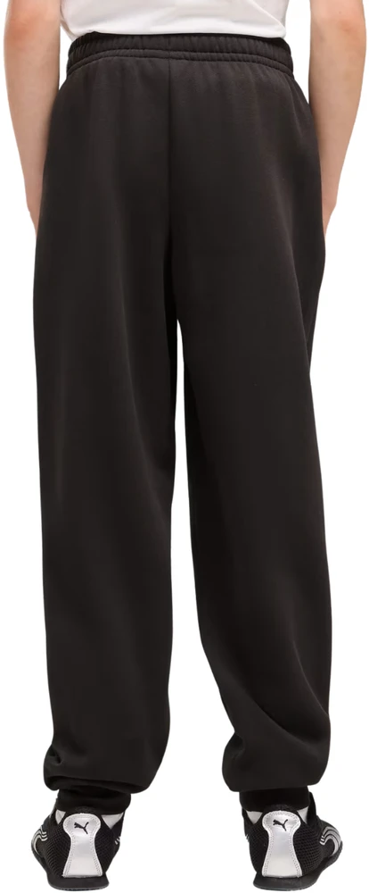 Kelnės vaikams Puma ESS Logo Lab Relaxed juoda 694675 01 (164cm)