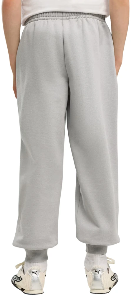 Kelnės vaikams Puma ESS Logo Lab Relaxed pilka 694675 63 (152cm)