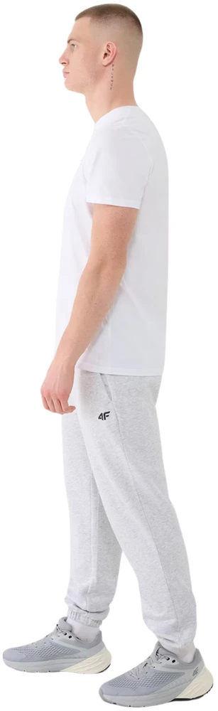 Kelnės vyrams 4F CAS M1139 chłodny šviesiai pilkas melanžas 4FWMM00TTROM1139 27M (XXL)