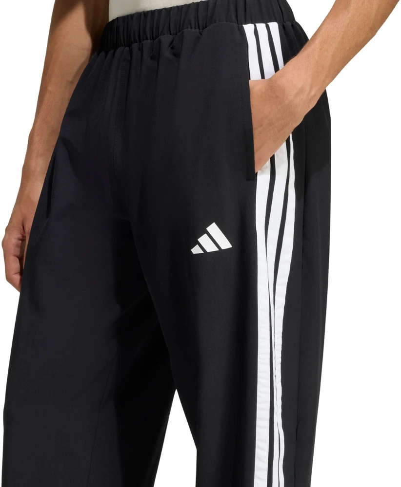Kelnės vyrams adidas 3-Stripes Woven juoda JY7718 (2XL)