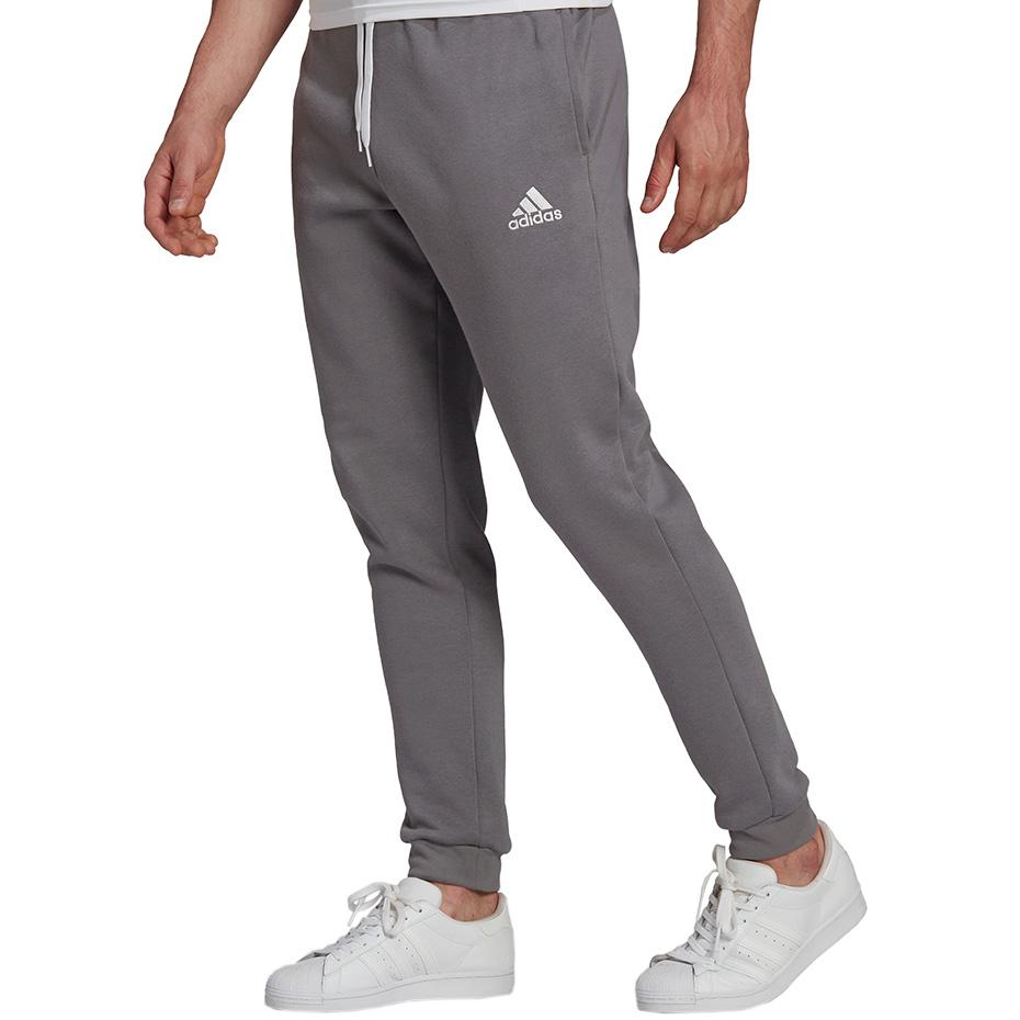 Adidas Adidas Entrada 22 sportinės kelnės H57531 pilkos S