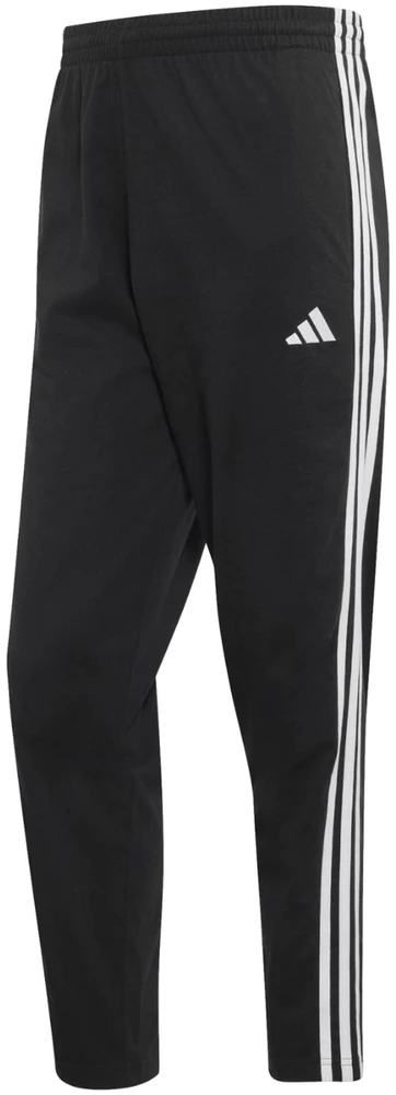 Kelnės vyrams adidas Essentials 3-Stripes Single Jersey juoda KY6611 (XL)