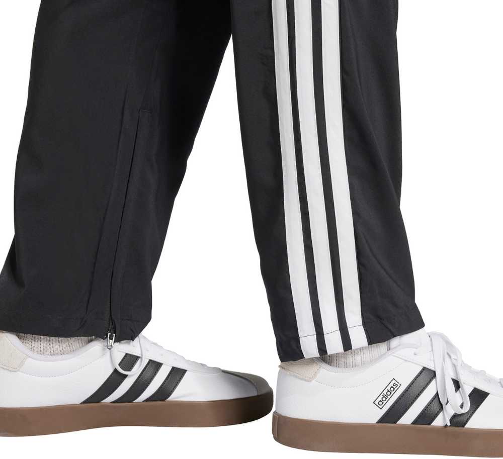 Vyriškos adidas Essentials Stanford kelnės su atvirais galais, juodos JC8491