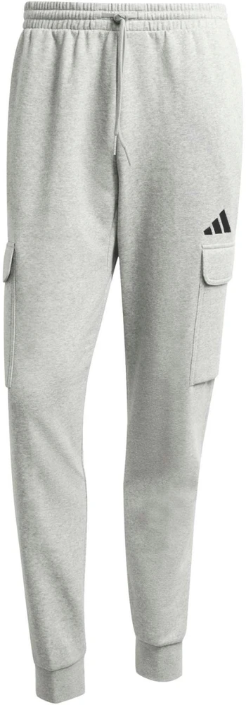 Kelnės vyrams adidas Essentials Feelcozy Cargo jasnoszare JE3823 (S)
