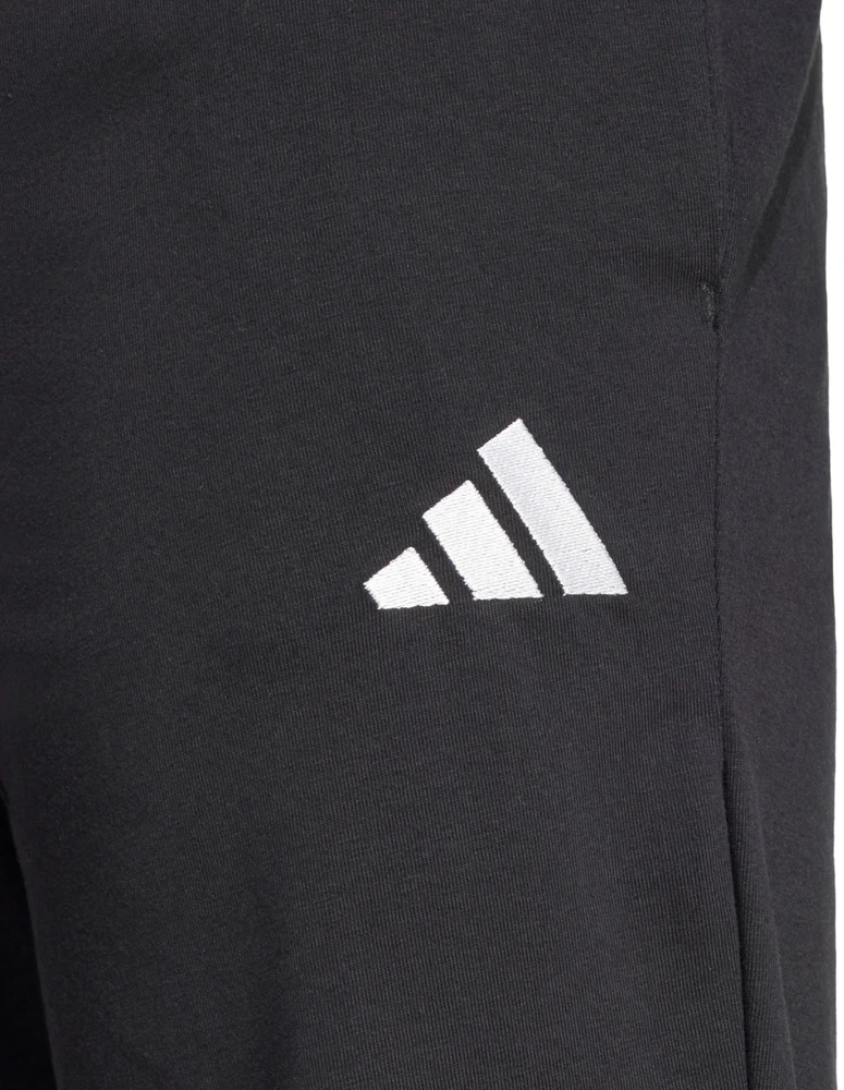 Kelnės vyrams adidas Essentials Small Logo Single Jersey juoda JF1105 (S)